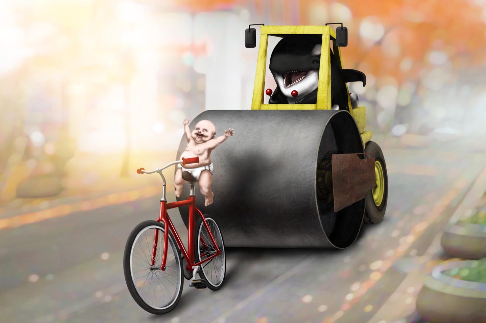 Orcakinder no. 61 — bike.